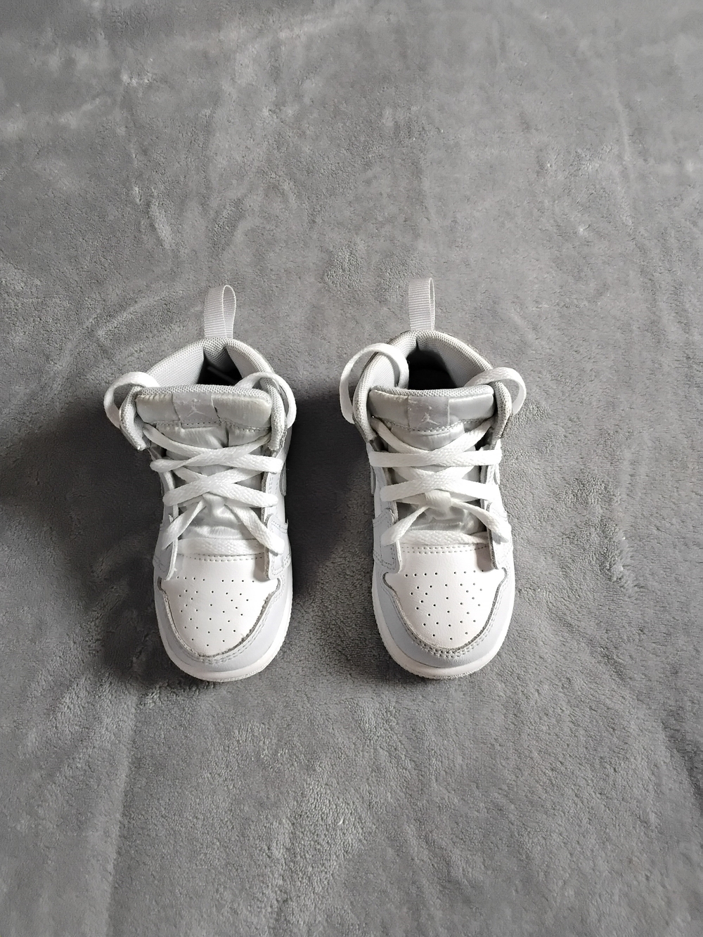 Nike Kids White High-Top Sneakers